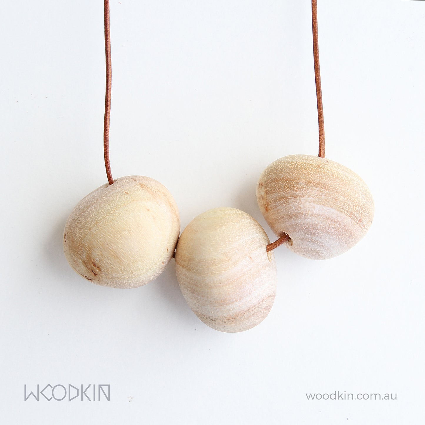 Native Australian Timber Rounds Necklace