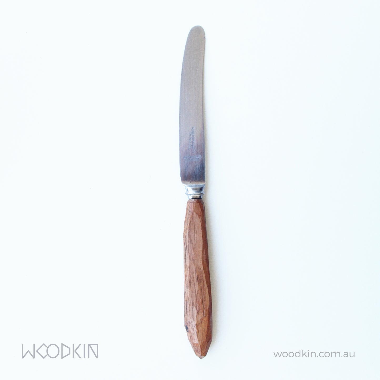 Wooden handled vintage cheese knife