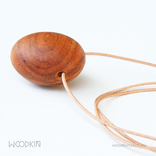 Natural & Earthy boho pendant - Australian Plum Wood