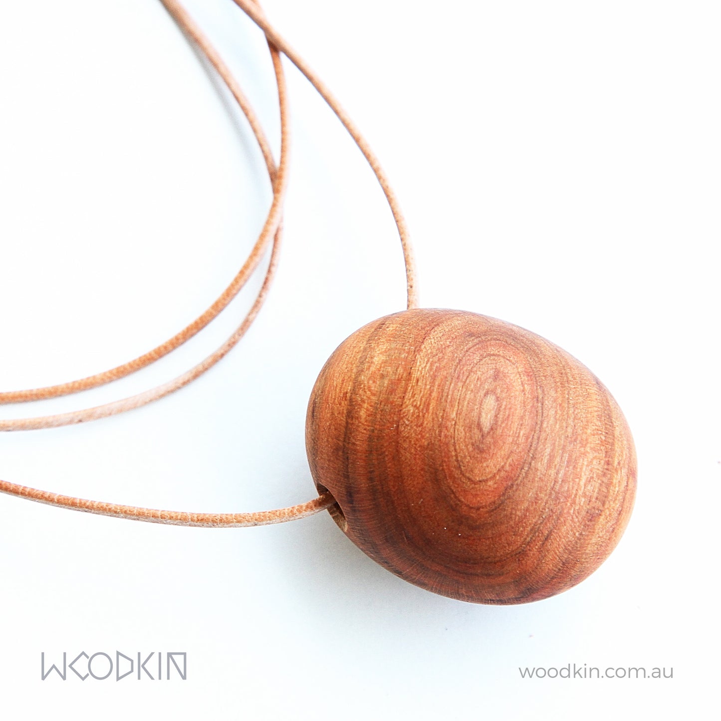 Natural & Earthy boho pendant - Australian Plum Wood