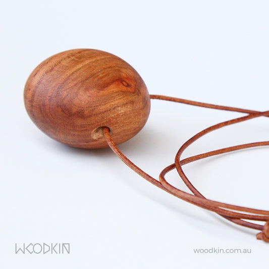 Natural & Earthy boho pendant - Australian Plum Wood