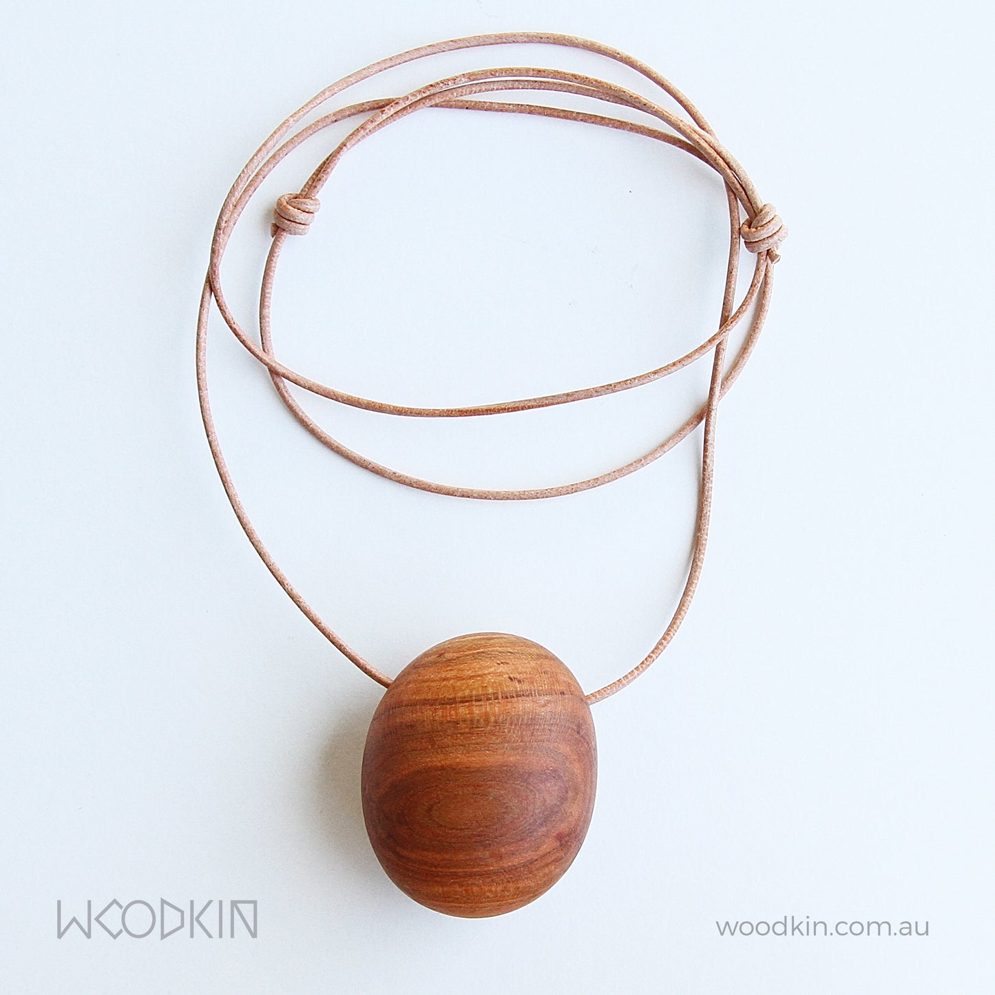 Natural & Earthy boho pendant - Australian Plum Wood