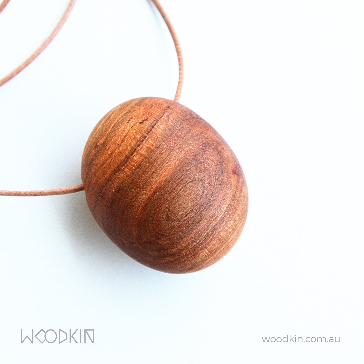 Natural & Earthy boho pendant - Australian Plum Wood